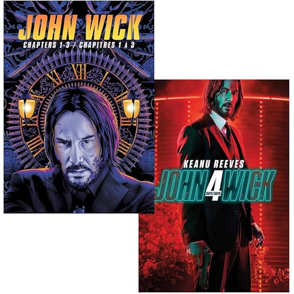 Amazon.com: Keanu Reeves JOHN WICK COMPLETE COLLECTION 1 2 3